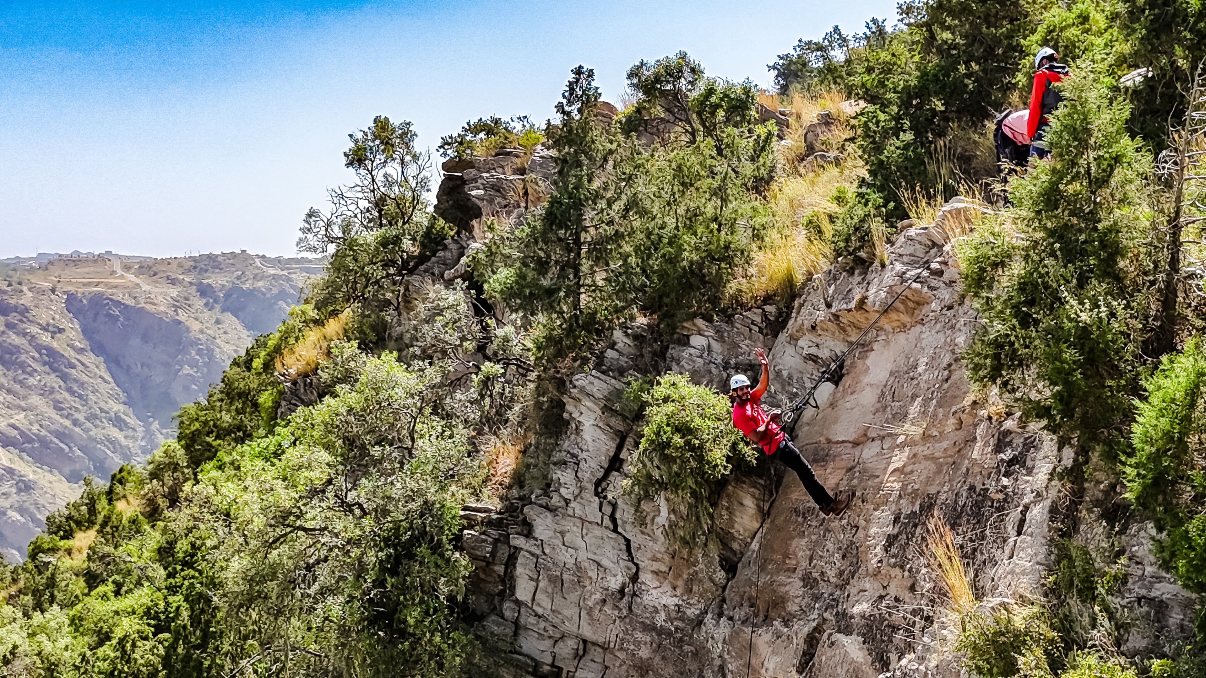 Rappel experience in Tanouma